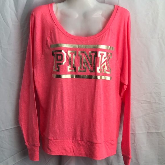 PINK Victoria's Secret Tops - PINK Victoria’s Secret pink long sleeve tunic S